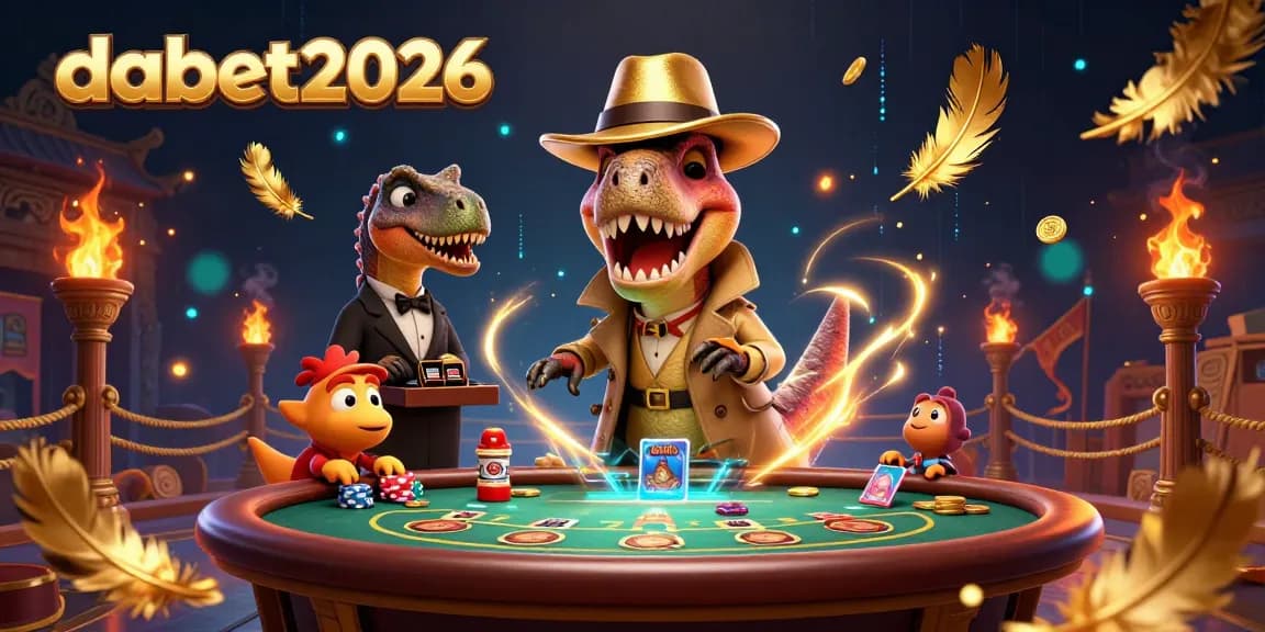 Engage with dabet2026 as a velociraptor card counter, the ultimate casino adventure with thrilling blackjack action.