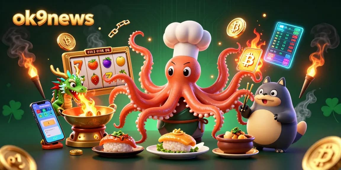Experience thrilling wins at ok9news with vibrant slots and crypto elements in a dynamic fantasy setting.