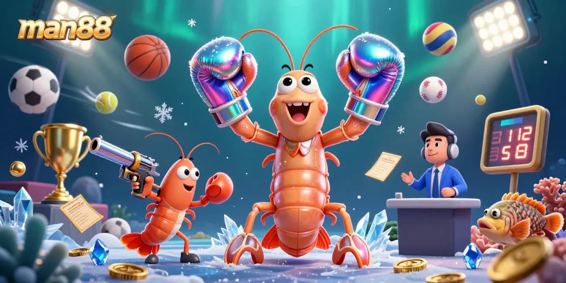 man88 sports betting scene featuring energetic characters and dynamic game elements