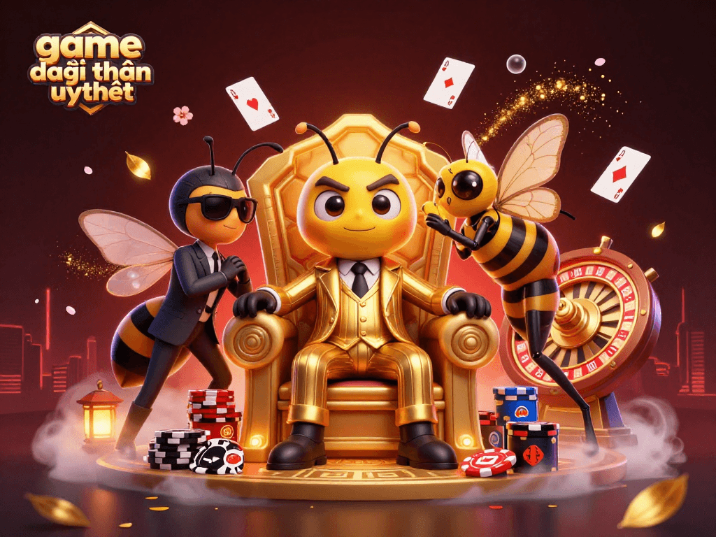 Engage with game đổi thưởng uy tín in a vibrant 3D casino world filled with energy and excitement.
