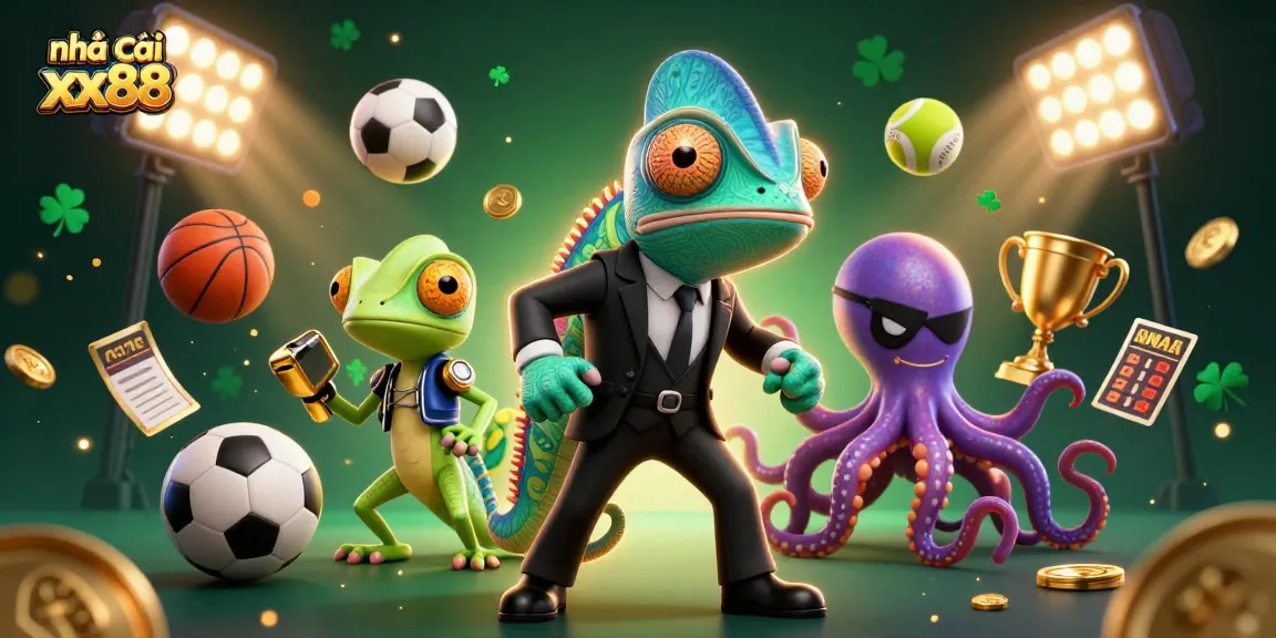 Experience thrilling gameplay at nhà cái xx88 with vibrant characters and dynamic betting elements.