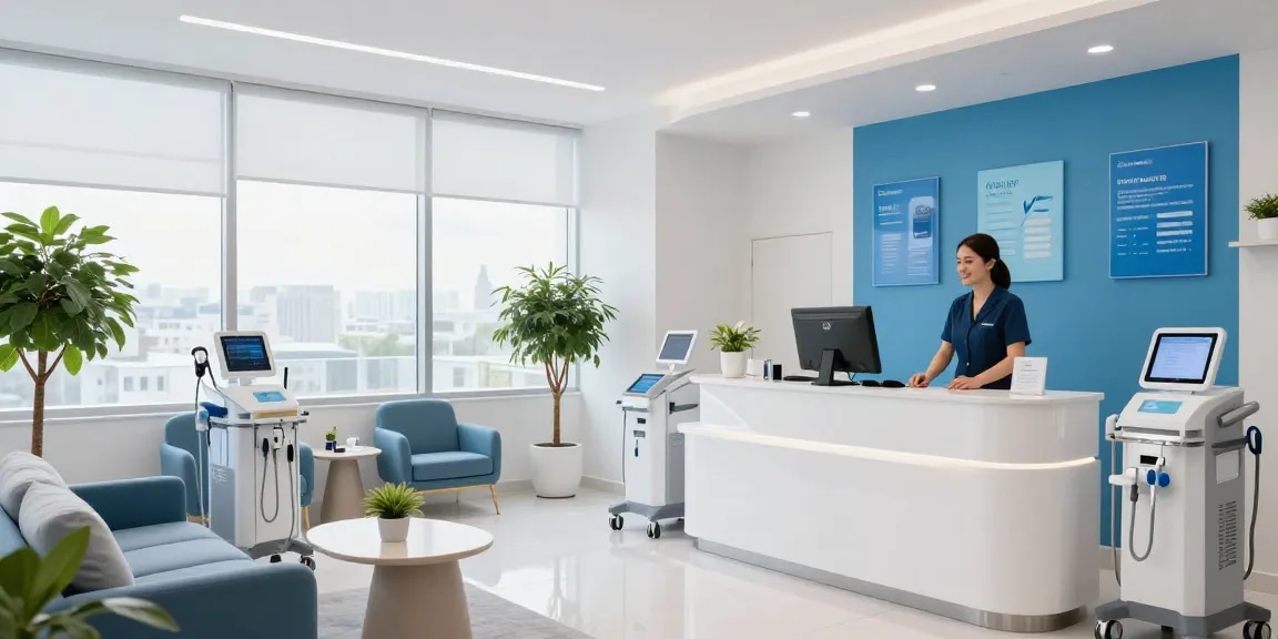 Hair transplant Istanbul consultation in a modern healthcare clinic.