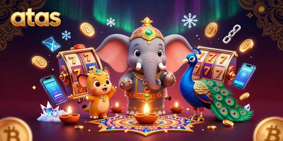 Experience the excitement of atas casino gaming with vibrant characters and dynamic elements.