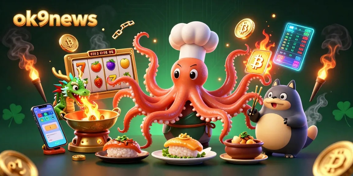 Experience thrilling wins at ok9news with vibrant slots and crypto elements in a dynamic fantasy setting.