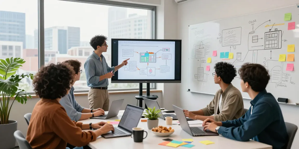 Team collaborating at https://sc88.chat/ in a dynamic workspace with technology features.