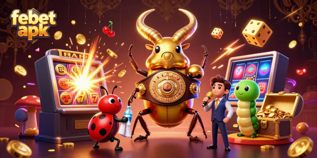 Experience the excitement of big wins with febet apk in this vibrant casino scene.