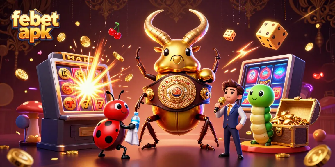 Experience the excitement of big wins with febet apk in this vibrant casino scene.