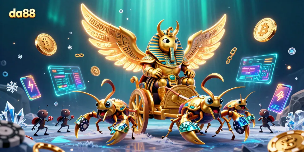 Experience thrilling gaming at da88 with vibrant 3D casino elements and exciting visuals.