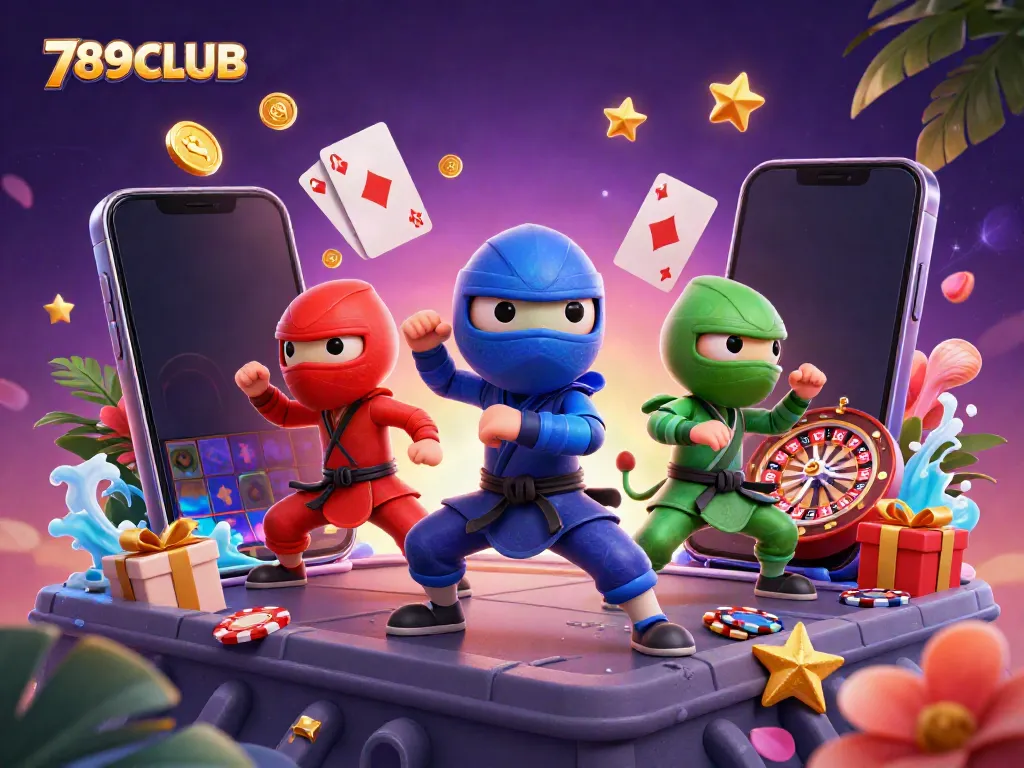 Experience thrilling gameplay at 789CLUB with vibrant slot games, coins, and stunning graphics.
