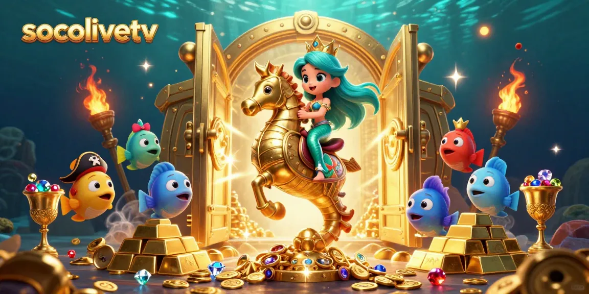Experience the thrill of gaming with socolivetv in a vibrant underwater casino adventure.