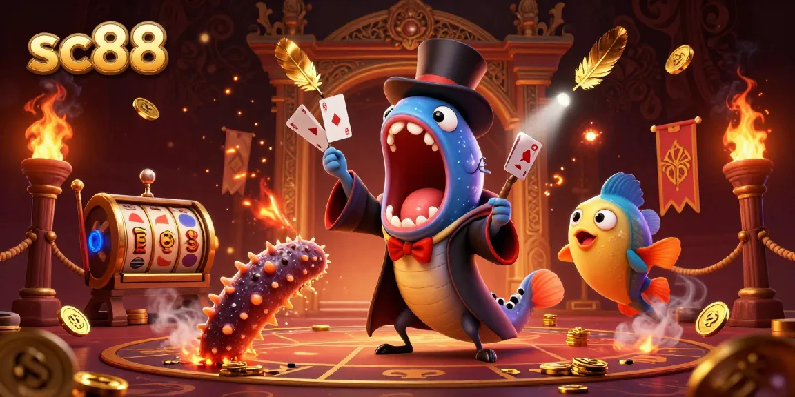 Engage in thrilling sc88 casino fun with a magical underwater adventure featuring vibrant sea creatures.