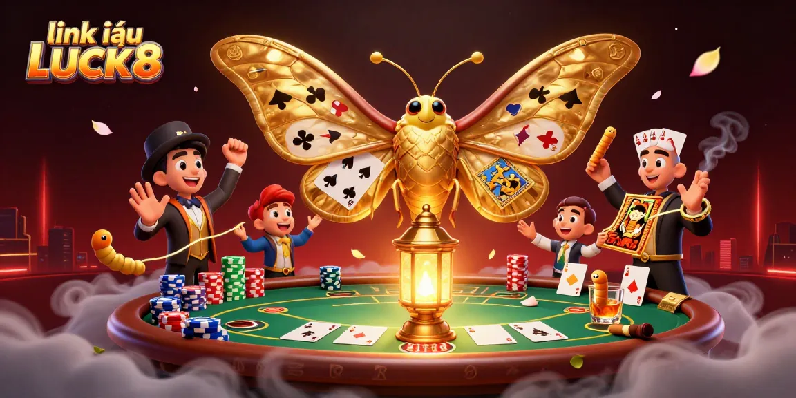Engage in gaming with link vào LUCK8, where a vibrant casino atmosphere unfolds with interactive gameplay elements.
