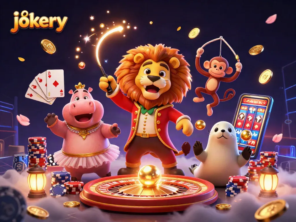 Experience the excitement of jokery casino games with dynamic characters and vibrant betting action.