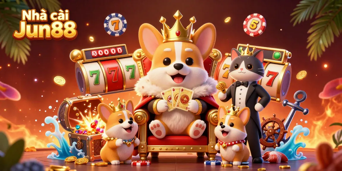 Experience thrilling victories at Nhà cái Jun88 with vibrant games, flashy slots, and endless entertainment.