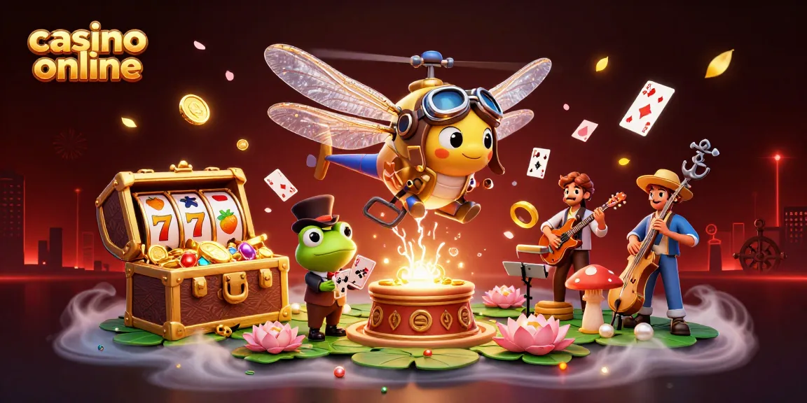 Engage with exciting casino online experiences featuring vibrant 3D characters and dynamic game elements.