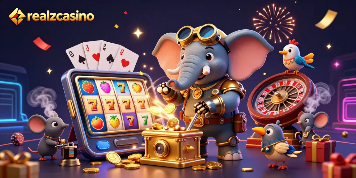 Spielen Sie bei realzcasino mit aufregenden Spielautomaten und Festivitätsatmosphäre.