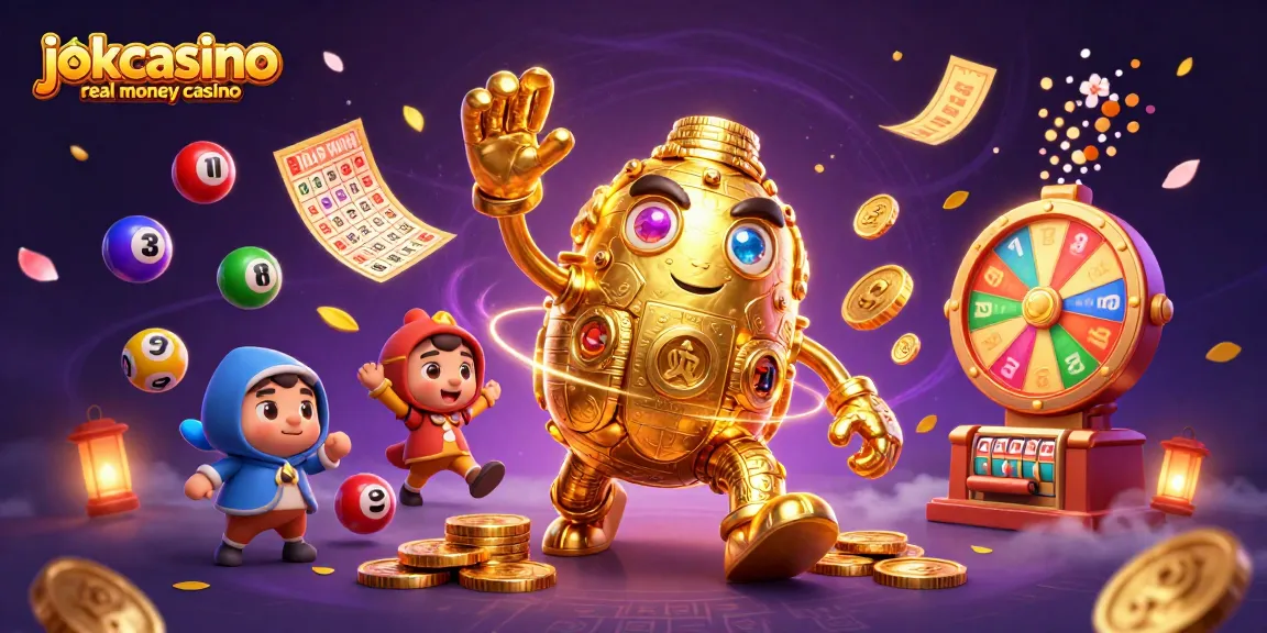 Experience thrilling gameplay at jokacasino real money casino with dynamic lottery elements and treasures.