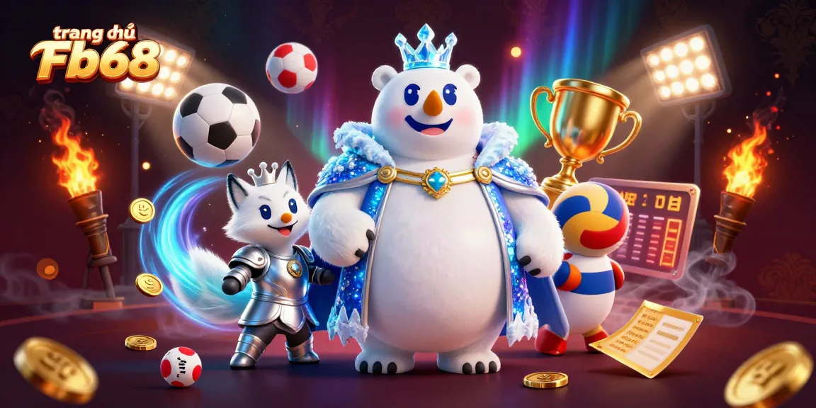 Engage in thrilling action at trang chủ Fb68 with an energetic scene showcasing vibrant sports elements.