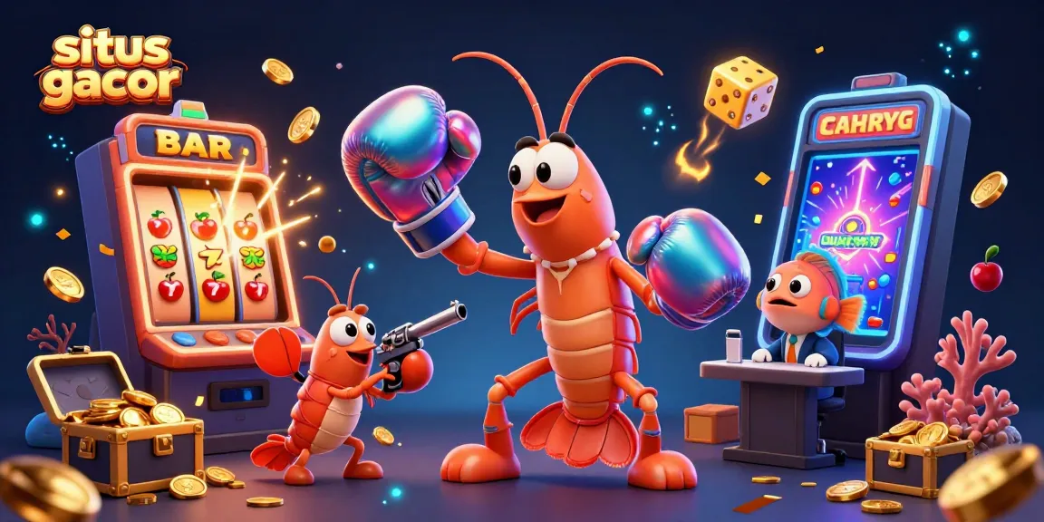 Experience winning thrills at situs slot gacor with jackpot slot machines bursting coins and casino games.