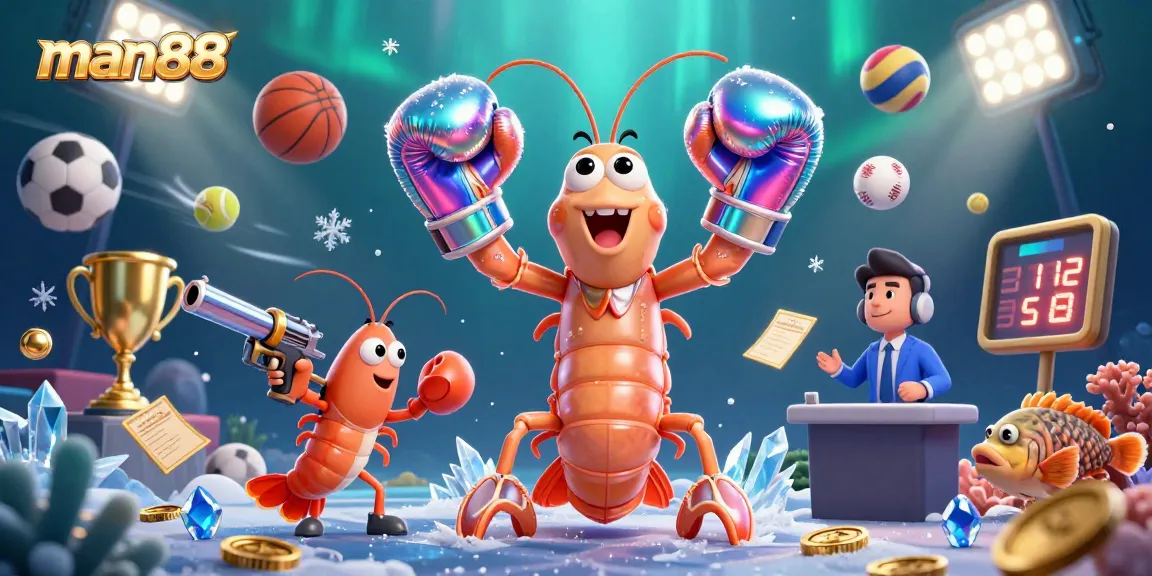 man88 sports betting scene featuring energetic characters and dynamic game elements